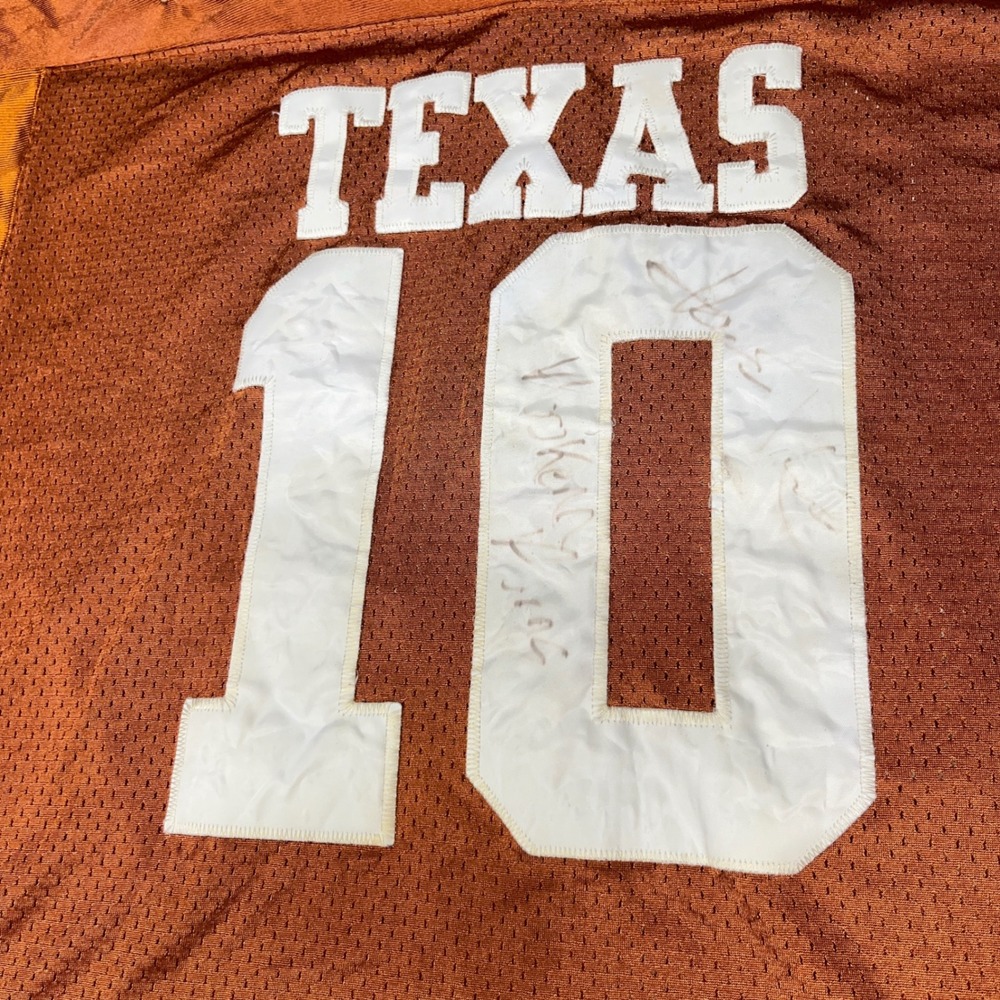 Gridiron Greats Football Jersey Mens 52 Orange Vince Young Texas Longhorns 2005 - Picture 7 of 15